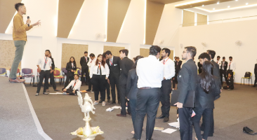 The Inferno Outbound Training Program excels at GIBS MBA 2017-19 Orientation