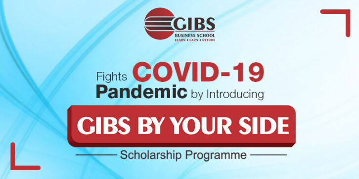 GIBS College Fights COVID-19 Pandemic by Introducing GIBS By Your Side Scholarship Programme