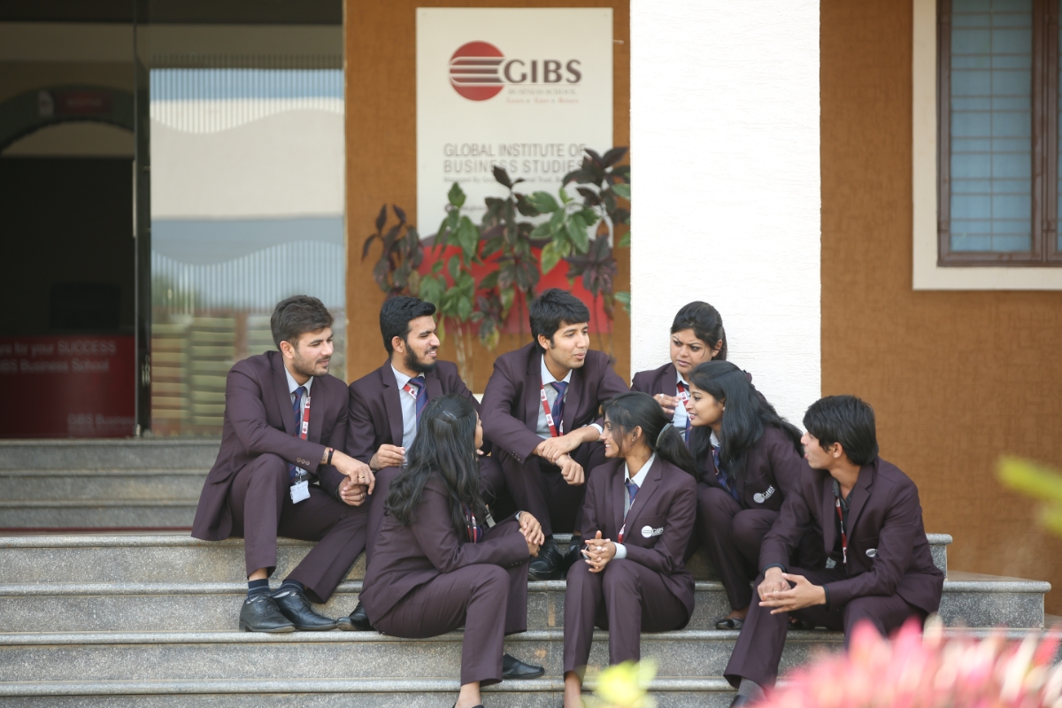 Students at GIBS Business School Bangalore 7