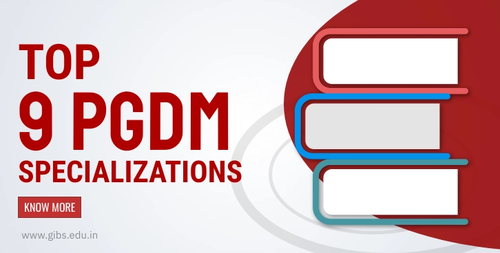 Top Specializations in PGDM