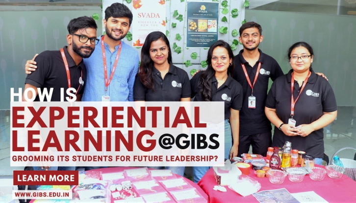 How is experiential learning at GIBS Business School, grooming its students for future leadership