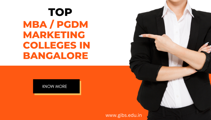 Which is the best college for an MBA/PGDM in Marketing in Bangalore