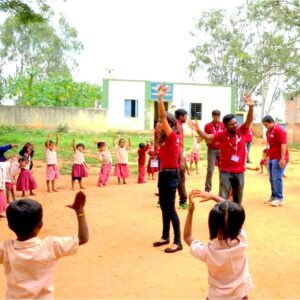 Corporate Social Responsibility (CSR) at orphanage by top business schools in india GIBS Business School