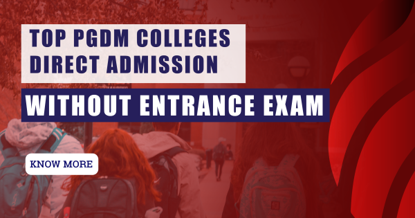 top pgdm college without entrance exam