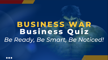 GIBS Business School Bangalore enchainer2k23 Business War - Business Quiz